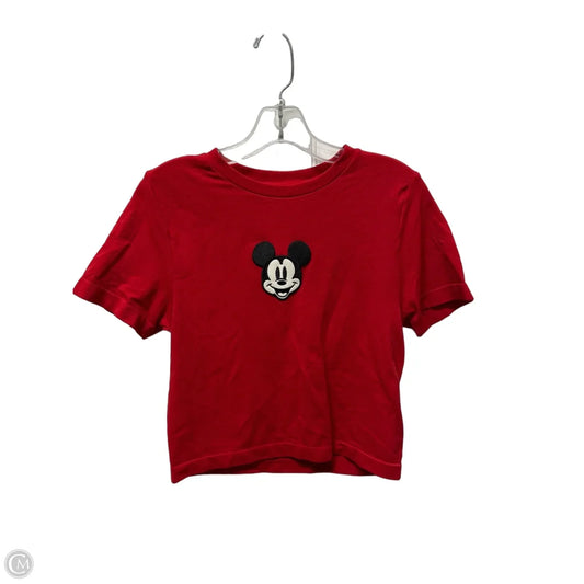 Top Short Sleeve By A New Day In Red, Size: L