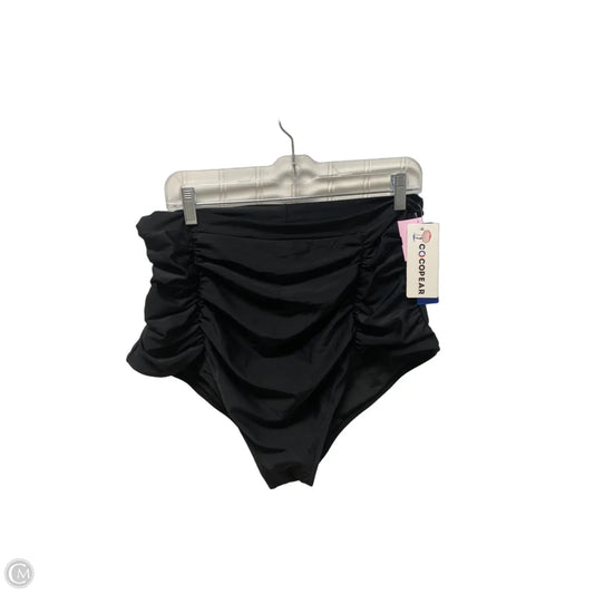 Swimsuit Bottom By Clothes Mentor In Black, Size: L