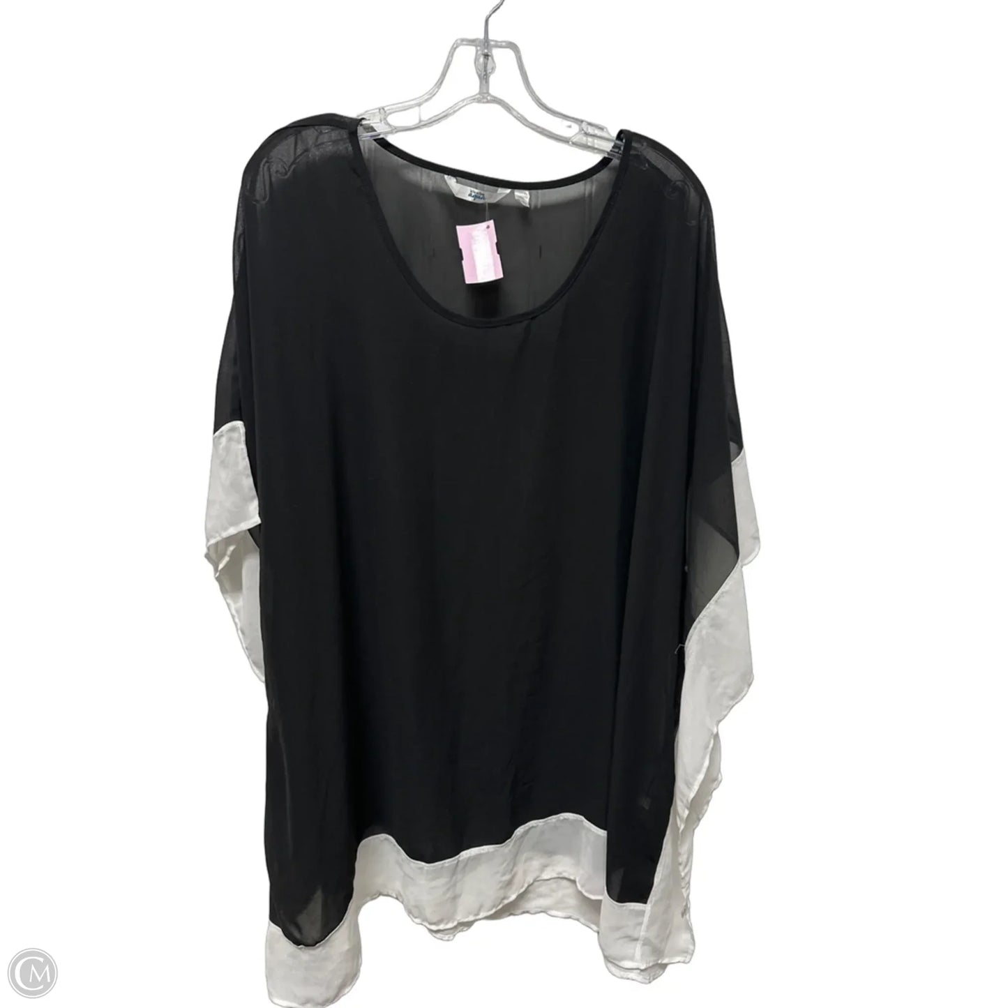 Shawl By Clothes Mentor In Black, Size: L
