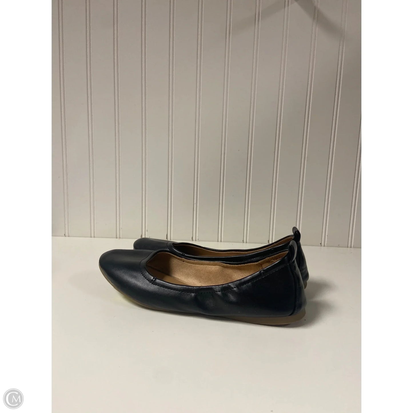 Shoes Flats By Universal Thread In Black, Size: 8