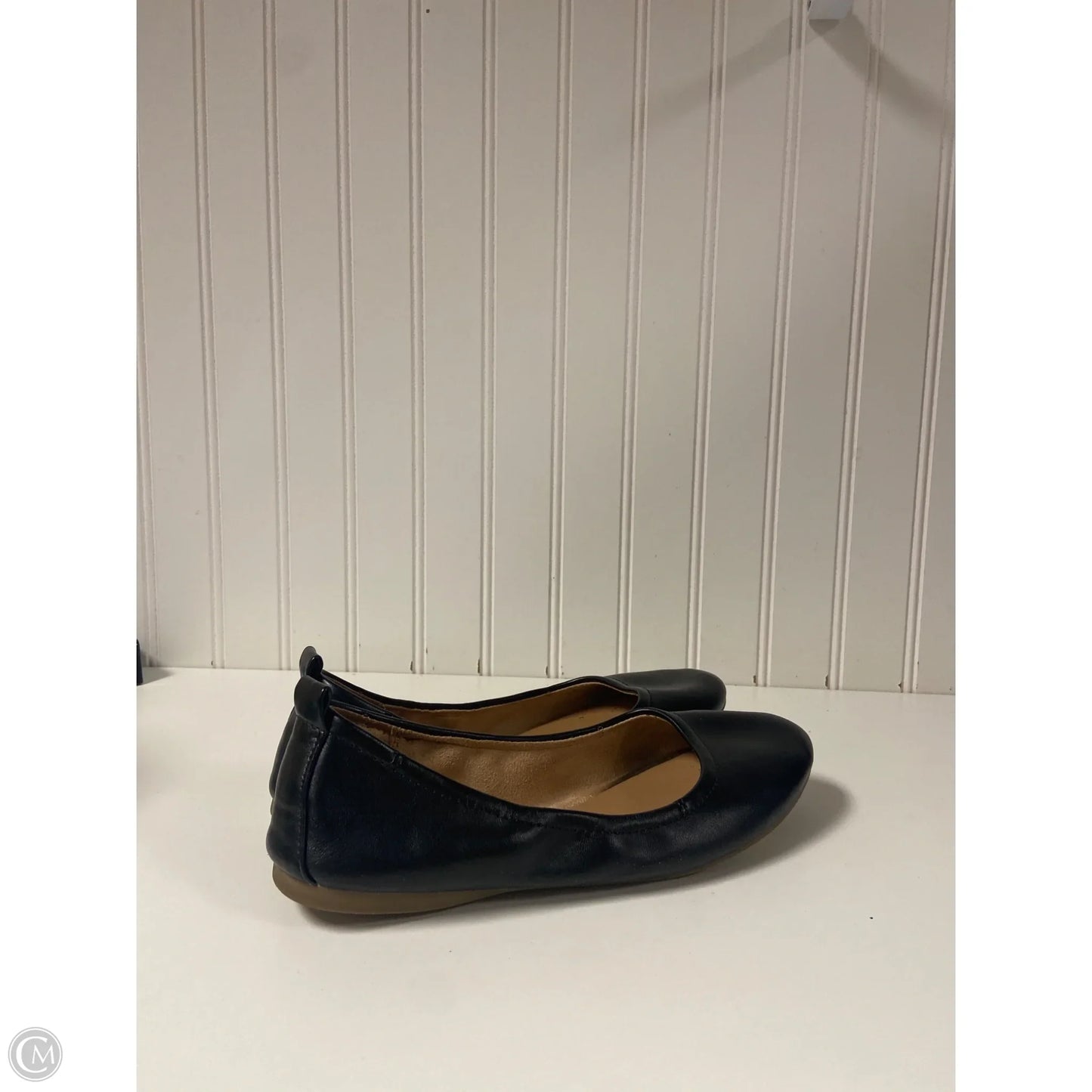 Shoes Flats By Universal Thread In Black, Size: 8