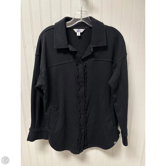 Top Long Sleeve By Isaac Mizrahi In Black, Size: S