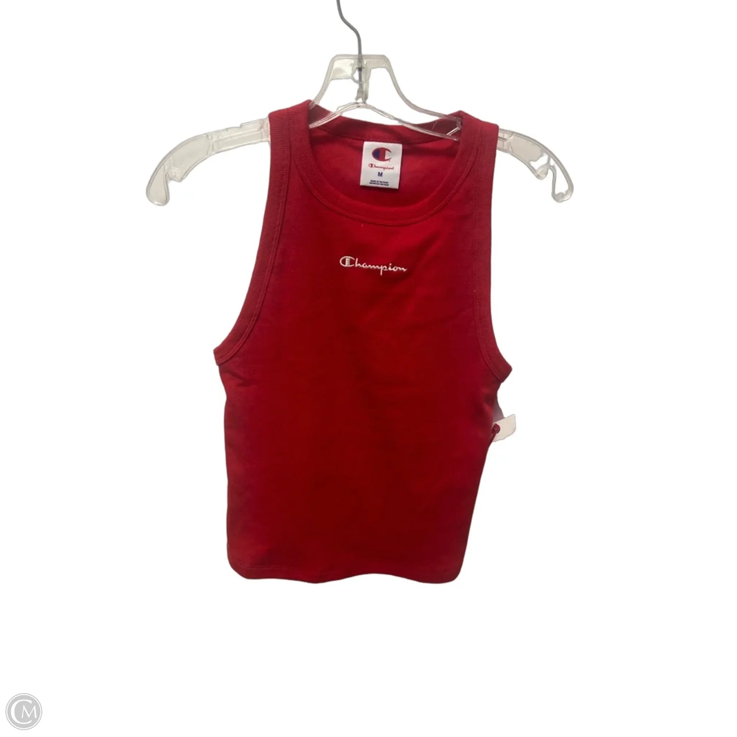 Athletic Tank Top By Champion In Red, Size: M