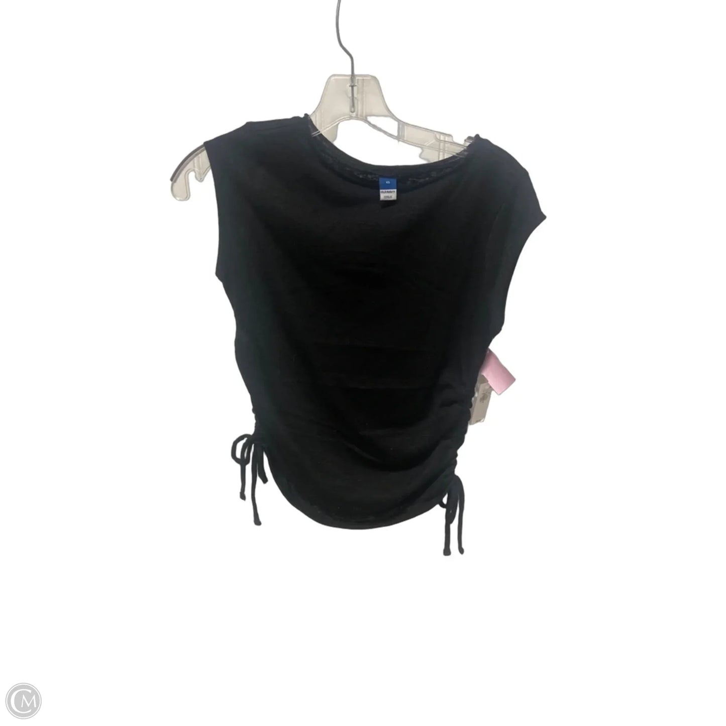 Top Short Sleeve By Old Navy In Black, Size: Xs
