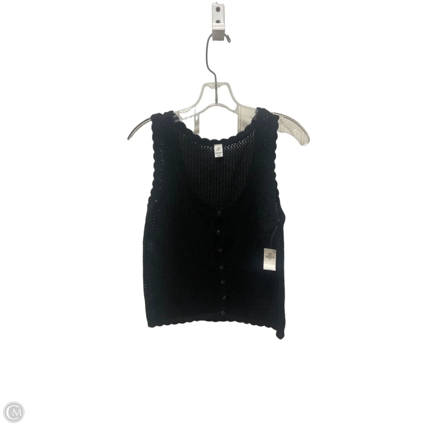 Top Sleeveless By Old Navy In Black, Size: Xs