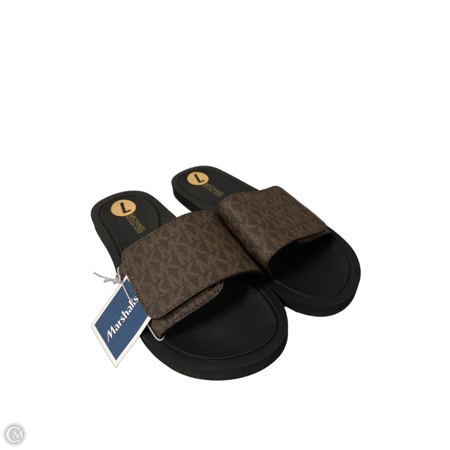 Sandals Flats By Michael By Michael Kors In Brown, Size: 7