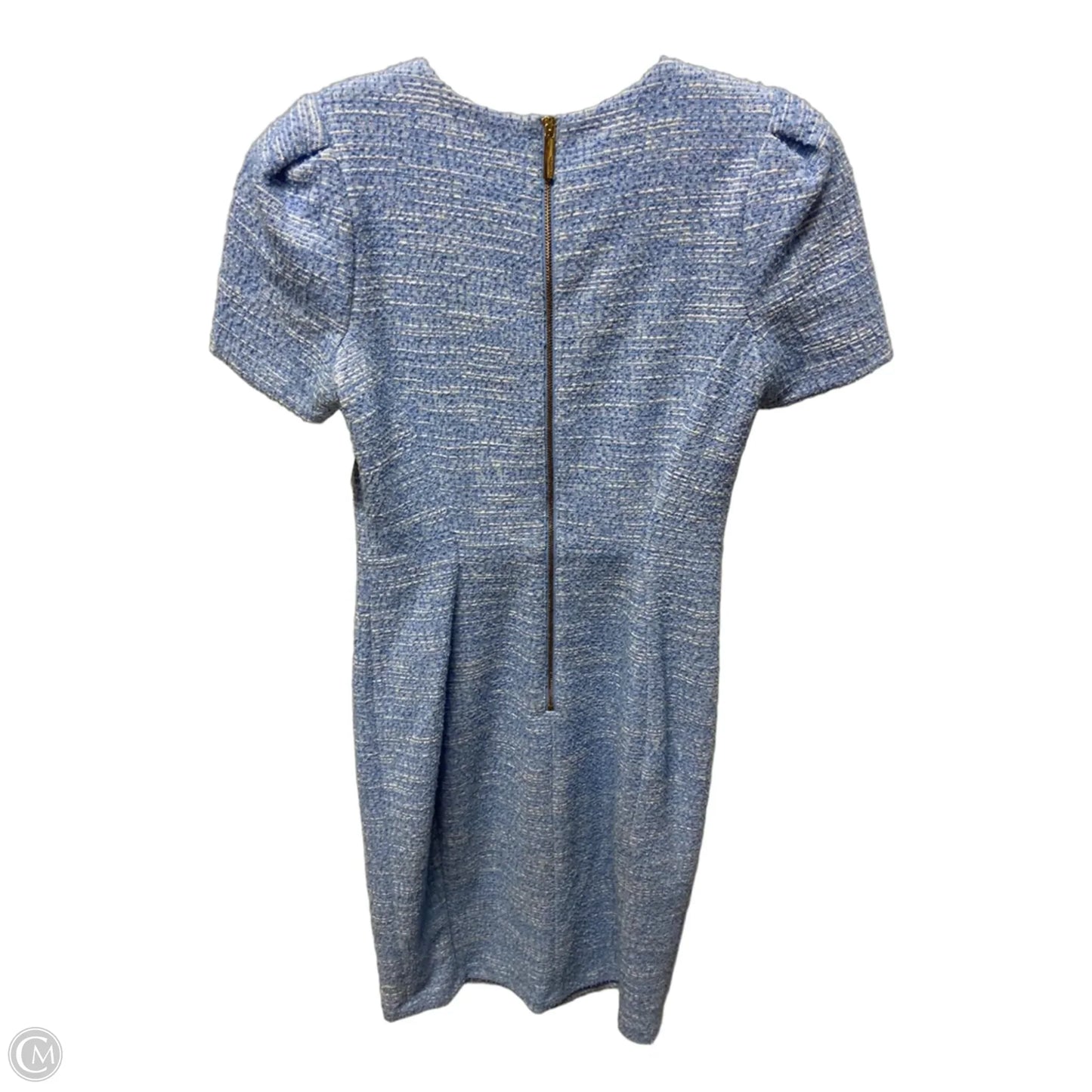 Dress Casual Midi By Calvin Klein In Blue, Size: S