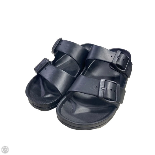 Sandals Flats By Mia In Black, Size: 7