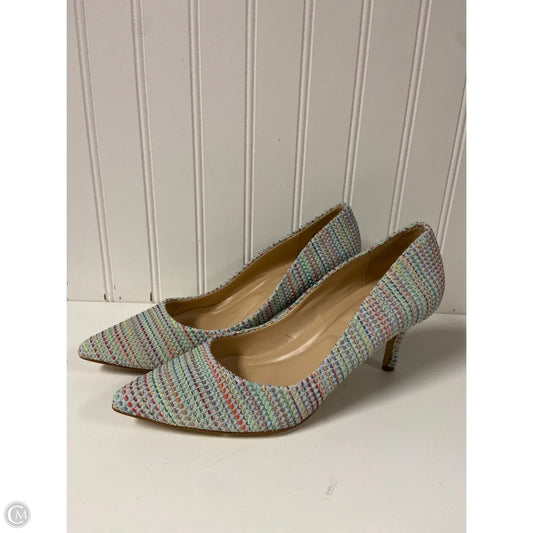 Sandals Heels Stiletto By Charles By Charles David In Blue, Size: 7.5