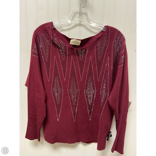 Sweater By Ember In Red, Size: M