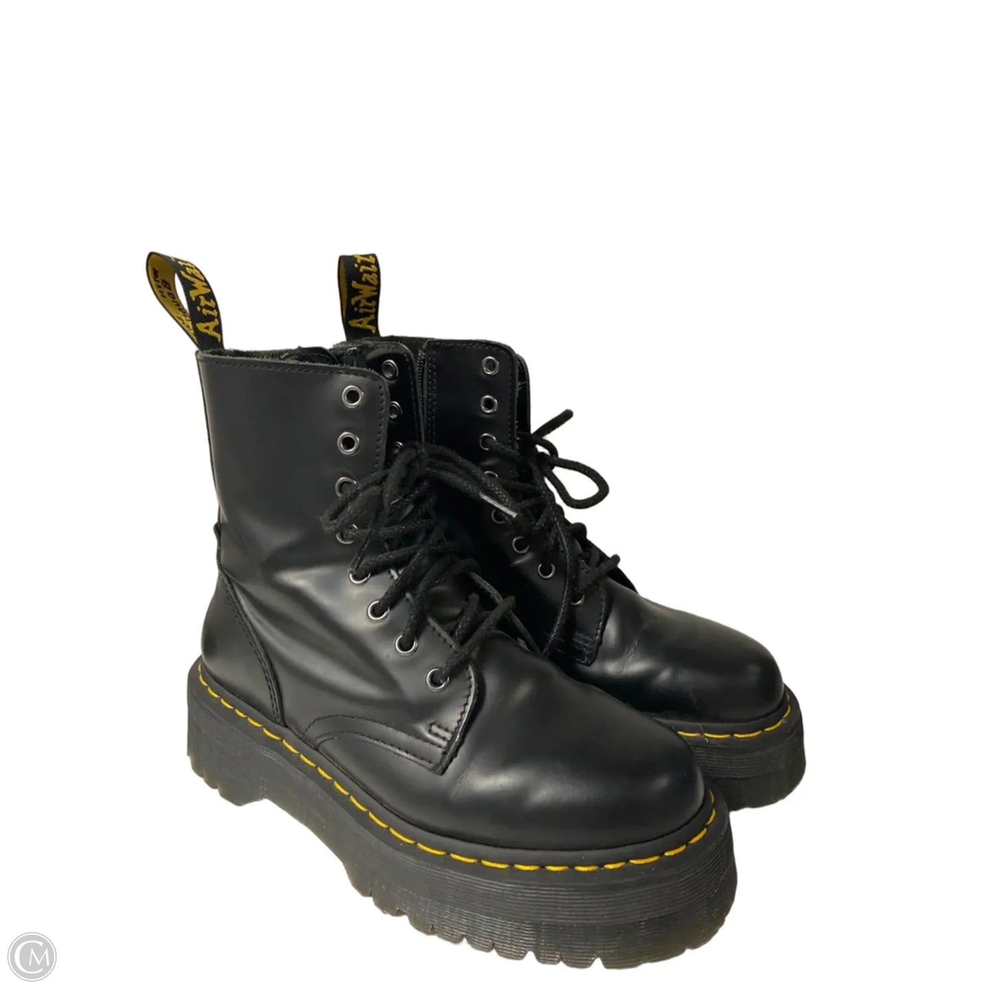 Boots Combat By Dr Martens In Black, Size: 8