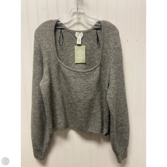 Sweater By H&m In Grey, Size: L