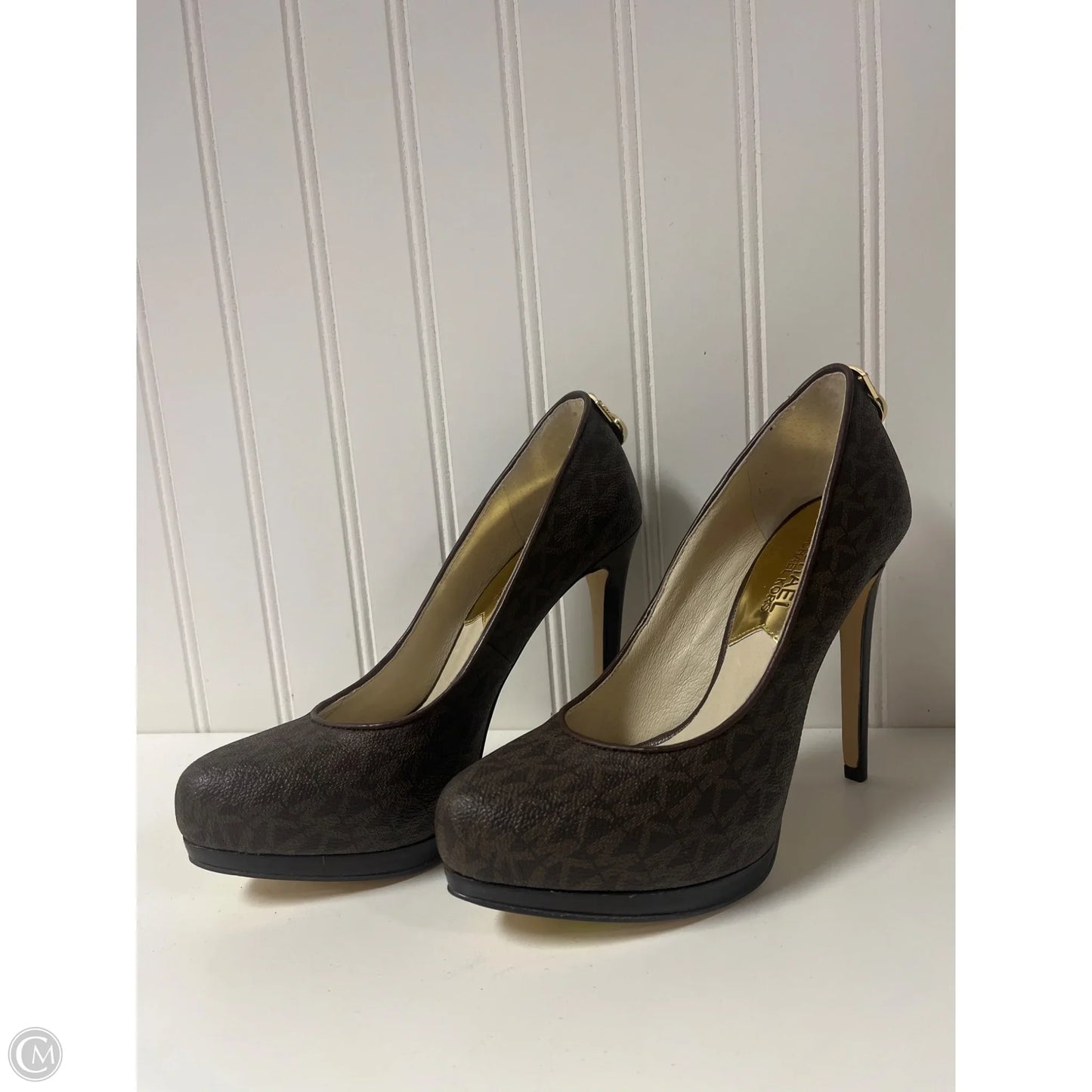 Shoes Heels Stiletto By Michael By Michael Kors In Brown, Size: 5