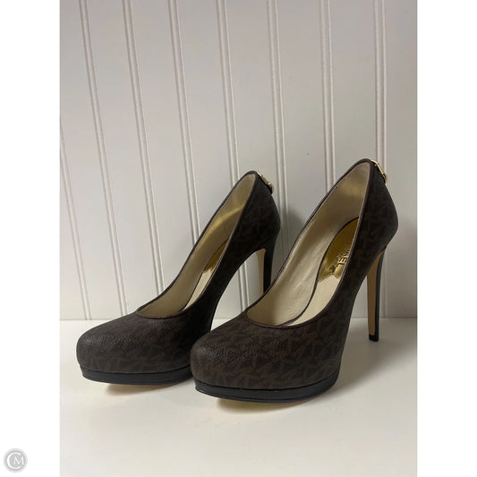 Shoes Heels Stiletto By Michael By Michael Kors In Brown, Size: 5