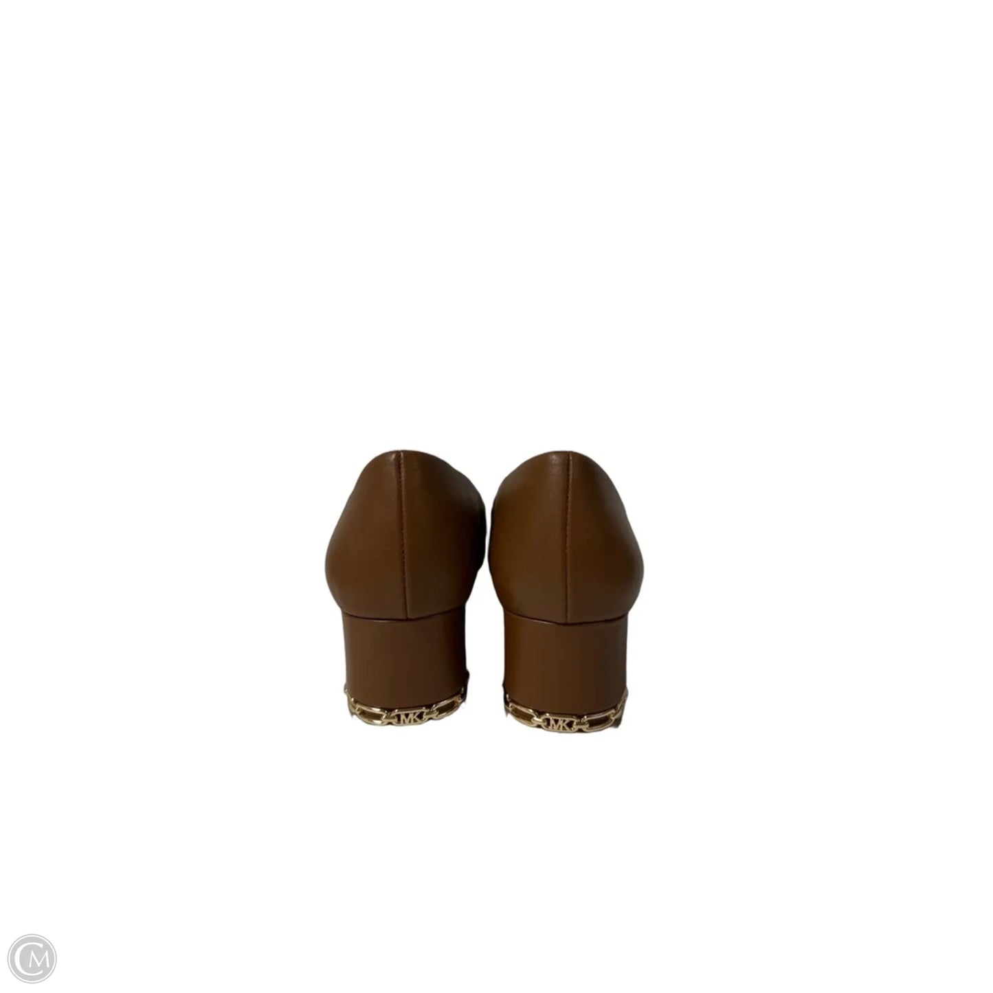 Sandals Heels Block By Michael By Michael Kors In Brown, Size: 8.5