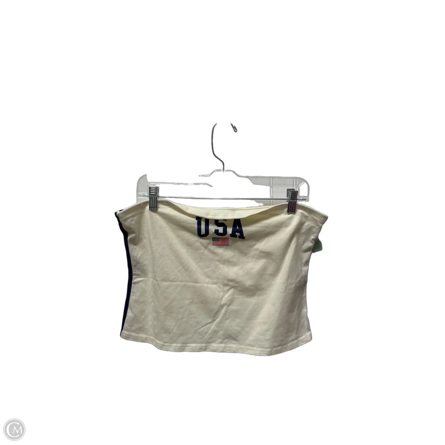 Top Sleeveless By Clothes Mentor In White, Size: Xl