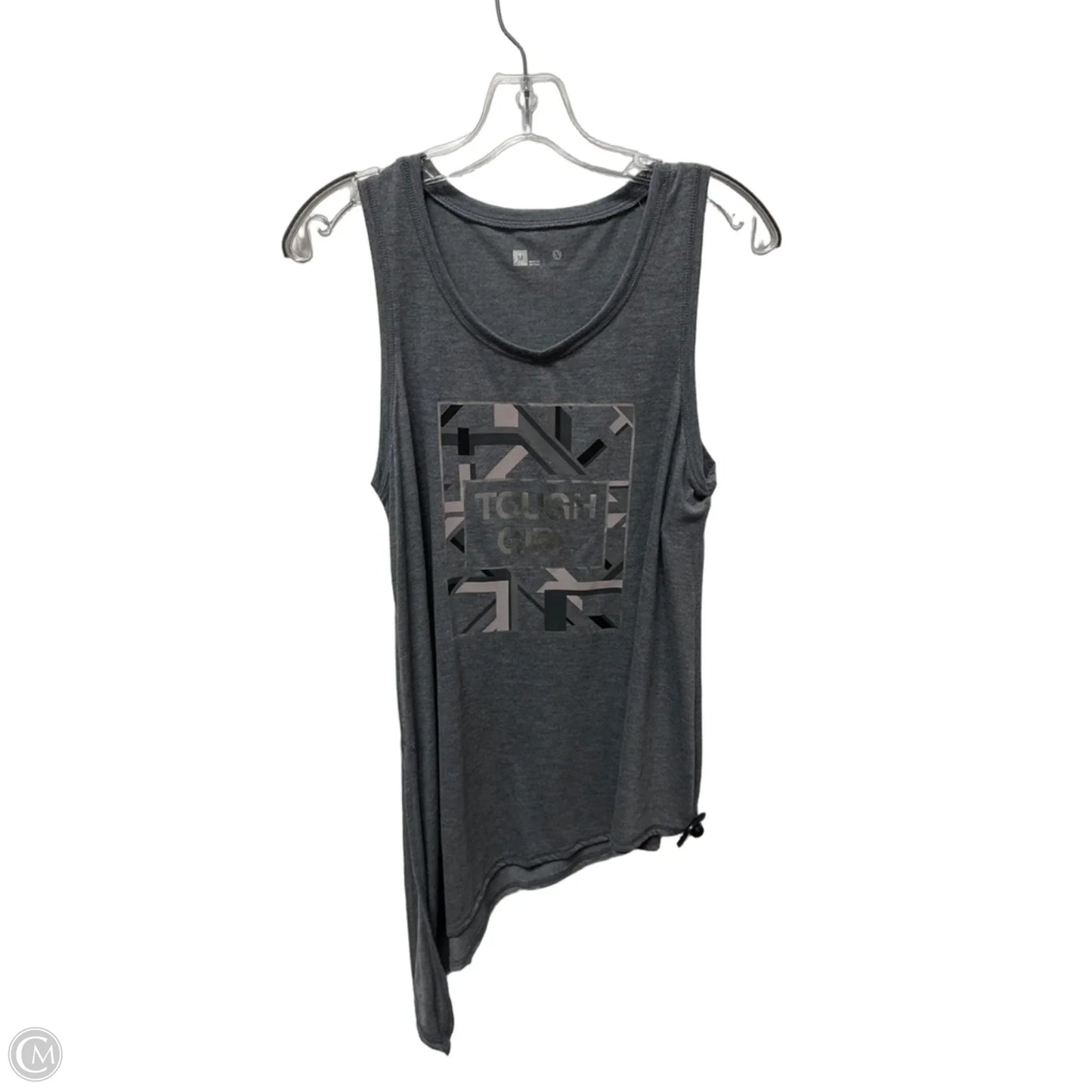 Athletic Tank Top By Xersion In Grey, Size: M