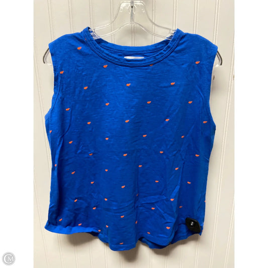 Top Sleeveless By Clothes Mentor In Blue, Size: S