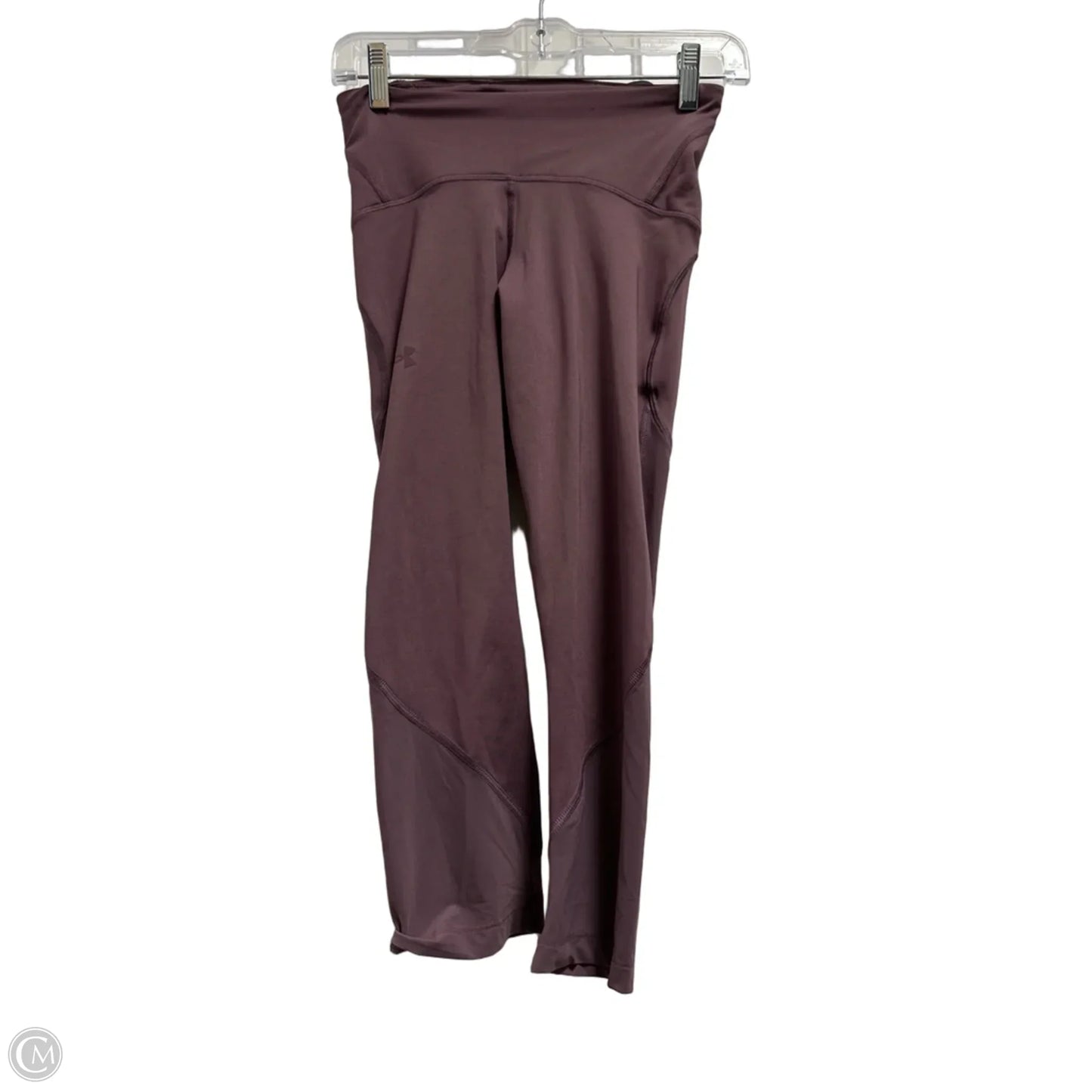 Athletic Leggings By Under Armour In Purple, Size: S