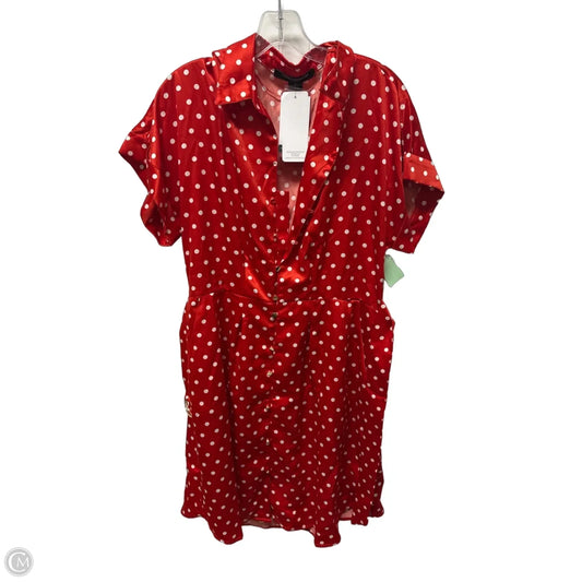 Dress Casual Maxi By French Connection In Red, Size: Xl