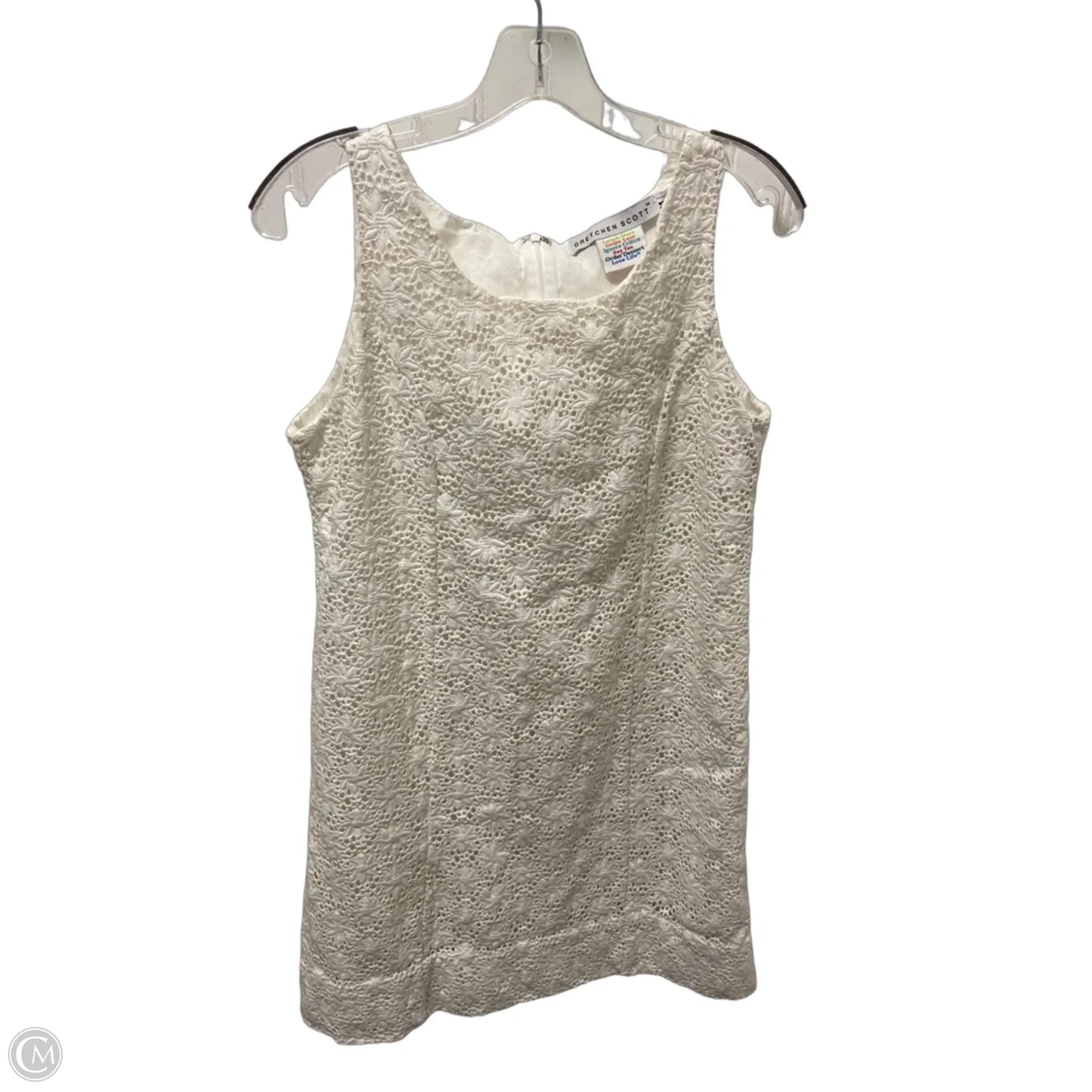 Dress Casual Midi By Gretchen Scott In White, Size: M
