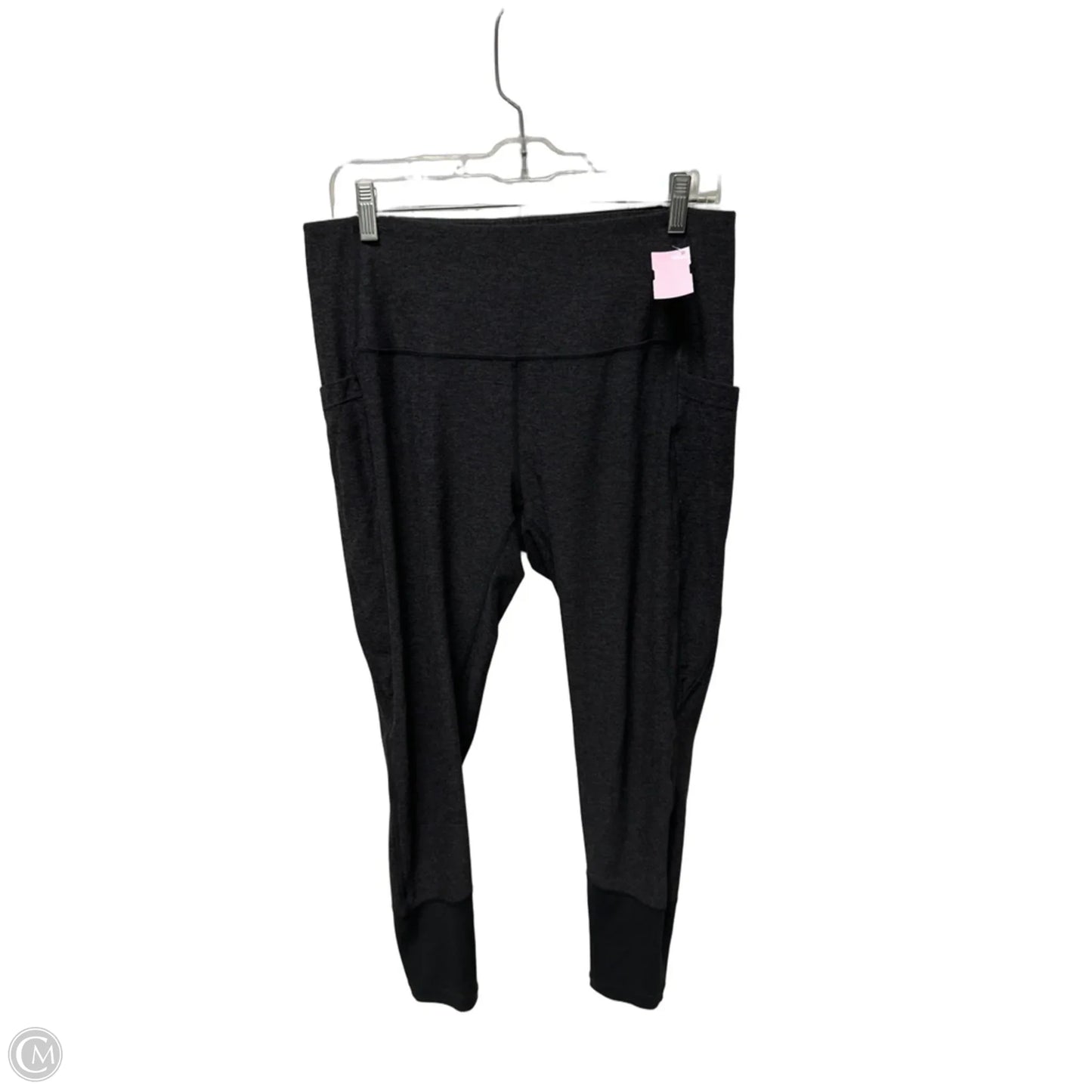Athletic Leggings By Zella In Grey, Size: L