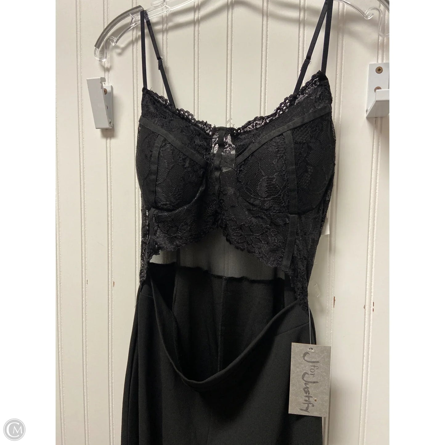 Jumpsuit By J For Justify In Black, Size: L