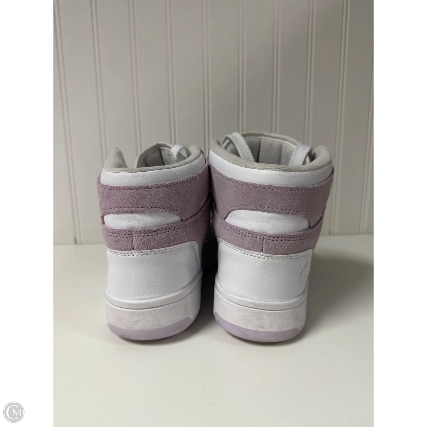 Shoes Athletic By Puma In Purple & White, Size: 8.5