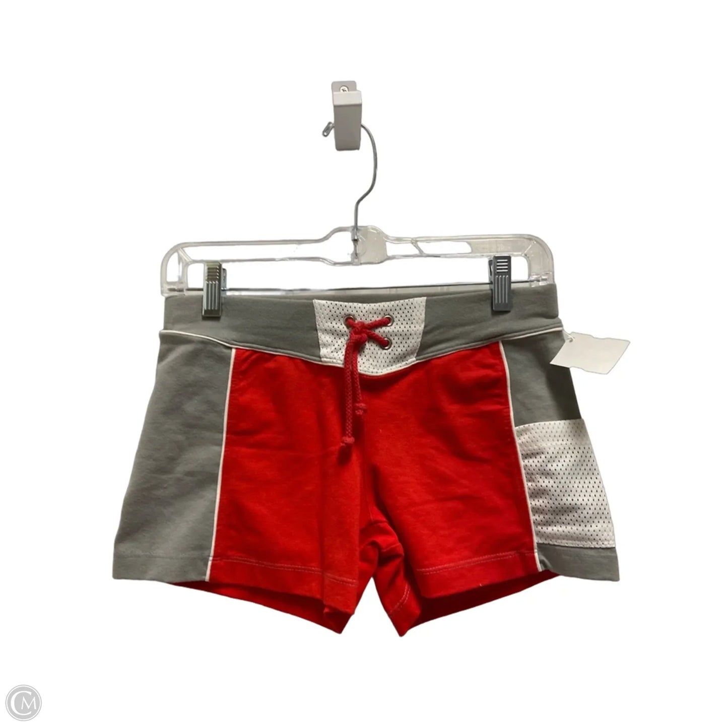 Athletic Shorts By Clothes Mentor In Grey & Red, Size: S