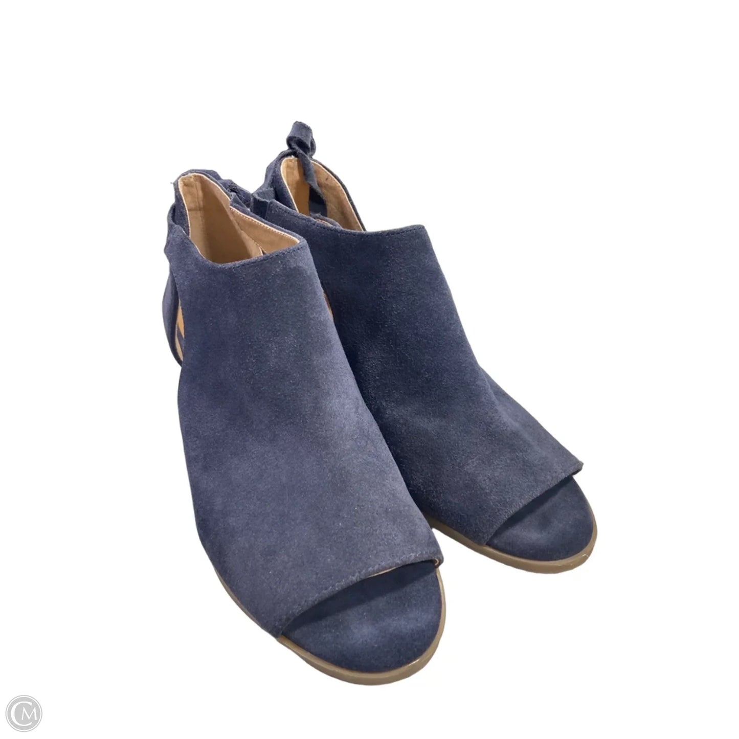 Shoes Heels Block By Lucky Brand In Blue, Size: 8