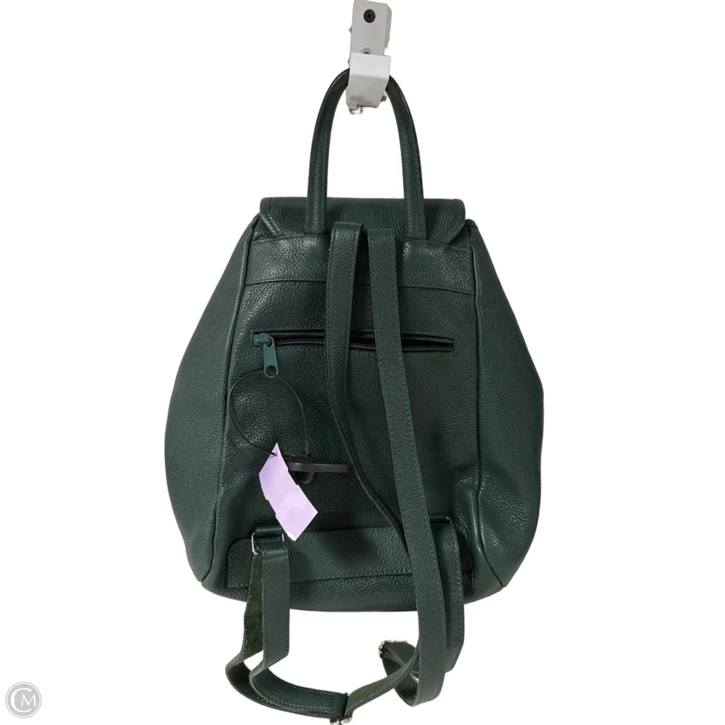 Backpack Leather By Clothes Mentor, Size: Medium