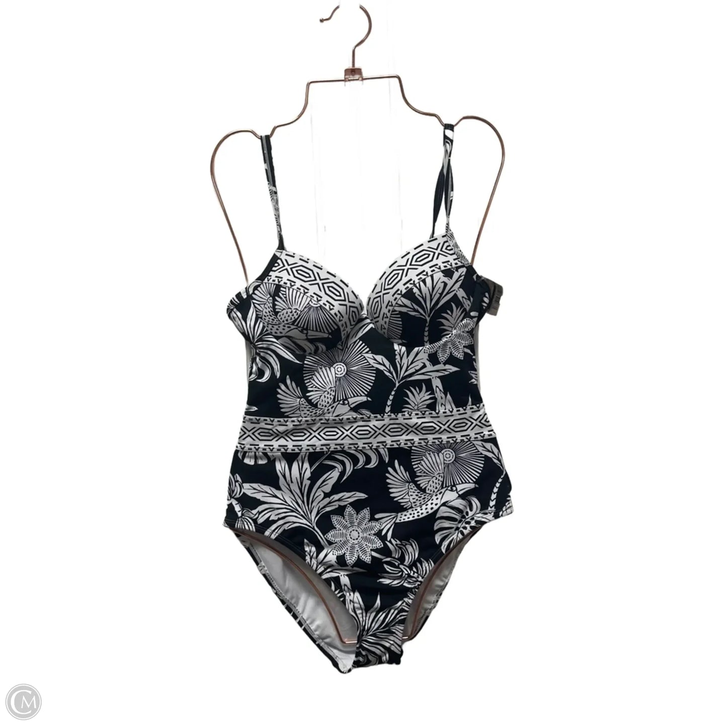Swimsuit By Bleu In Black & White, Size: 6