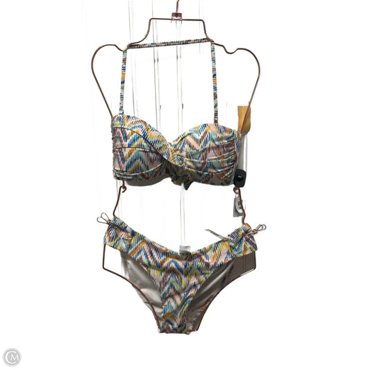 Swimsuit 2pc By Clothes Mentor In Multi-colored, Size: 8