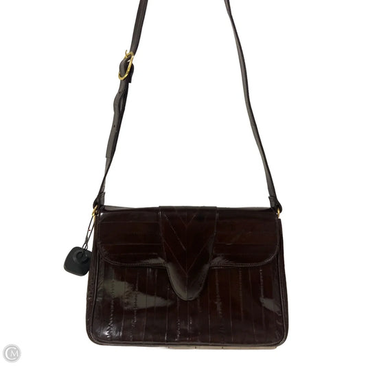 Handbag Leather By Clothes Mentor, Size: Medium