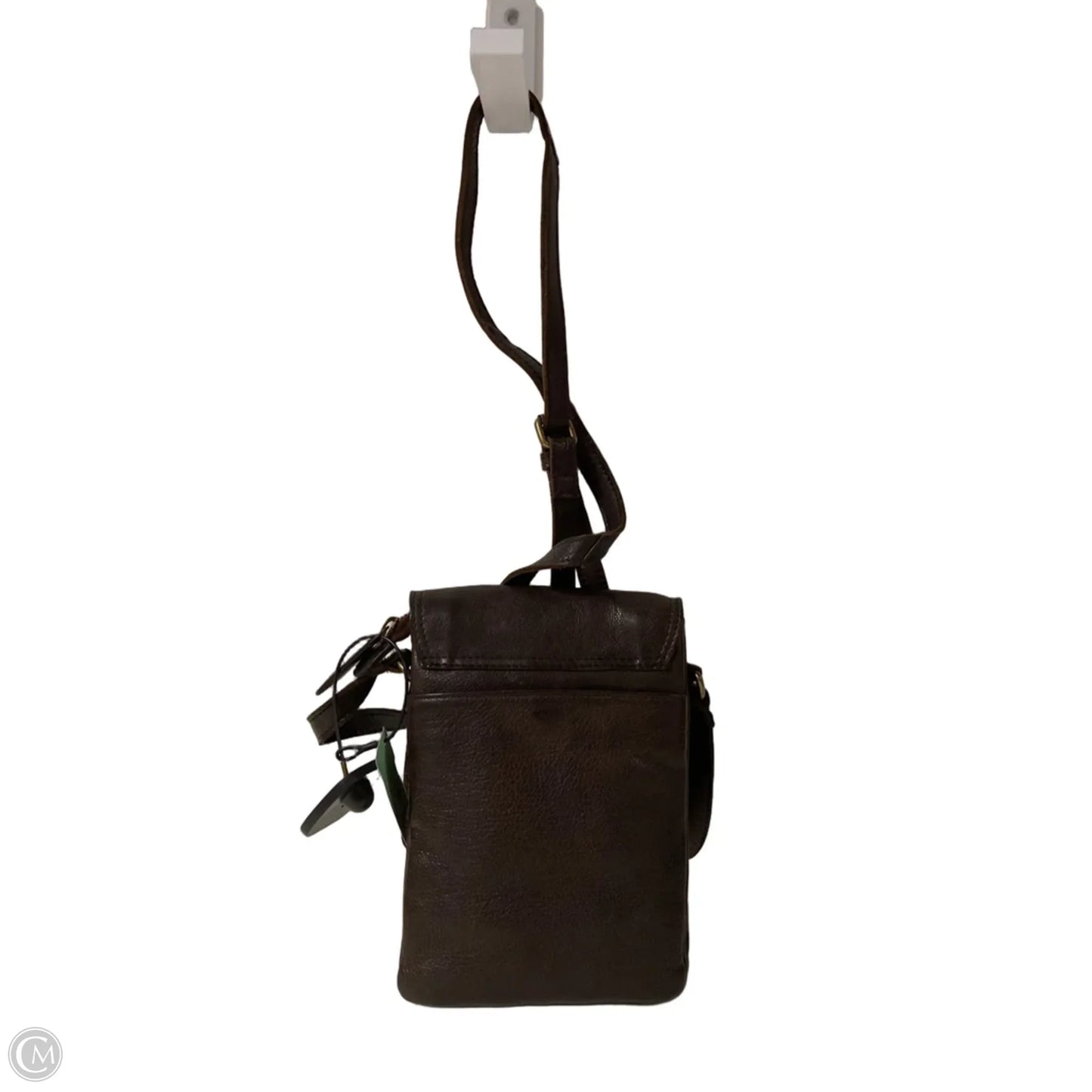 Crossbody Leather By Clothes Mentor, Size: Small
