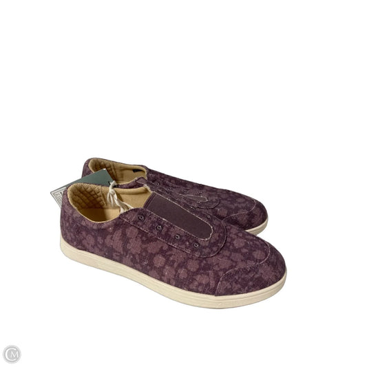 Shoes Flats By Clothes Mentor In Purple, Size: 10