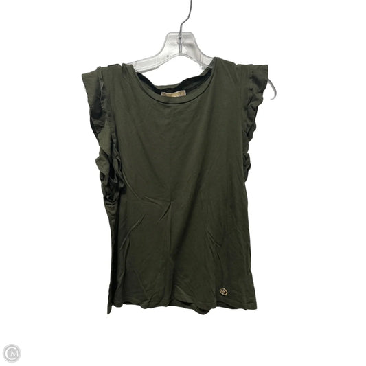 Top Sleeveless By Michael By Michael Kors In Green, Size: L