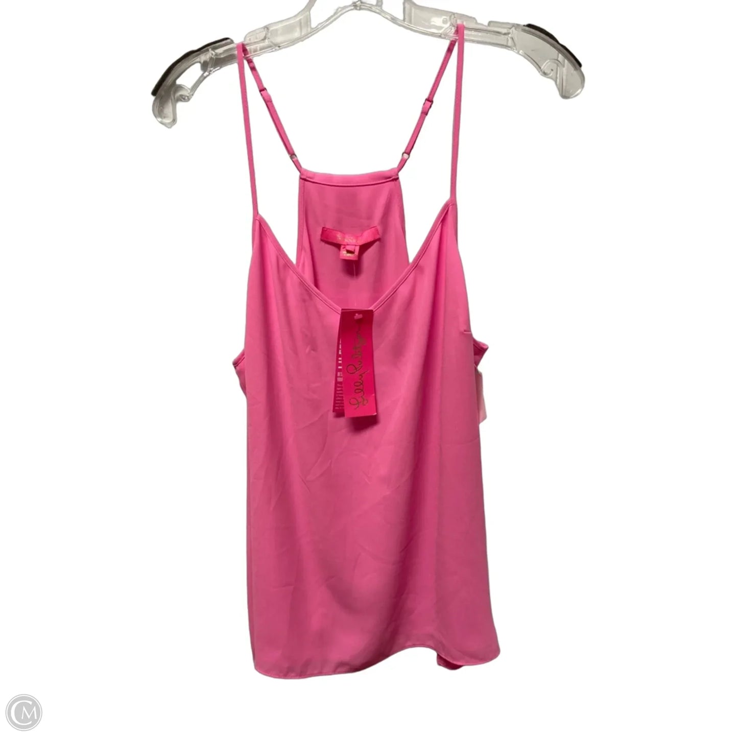 Top Sleeveless Designer By Lilly Pulitzer In Pink, Size: L