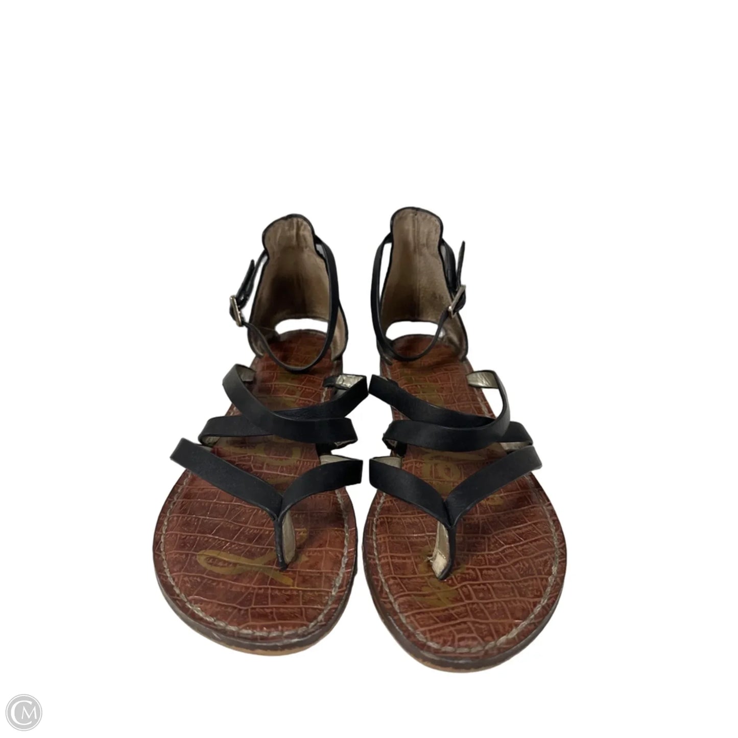 Sandals Flats By Sam Edelman In Black, Size: 8.5