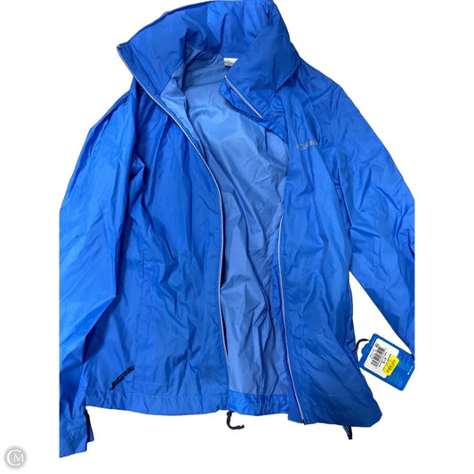 Athletic Jacket By Columbia In Blue, Size: S