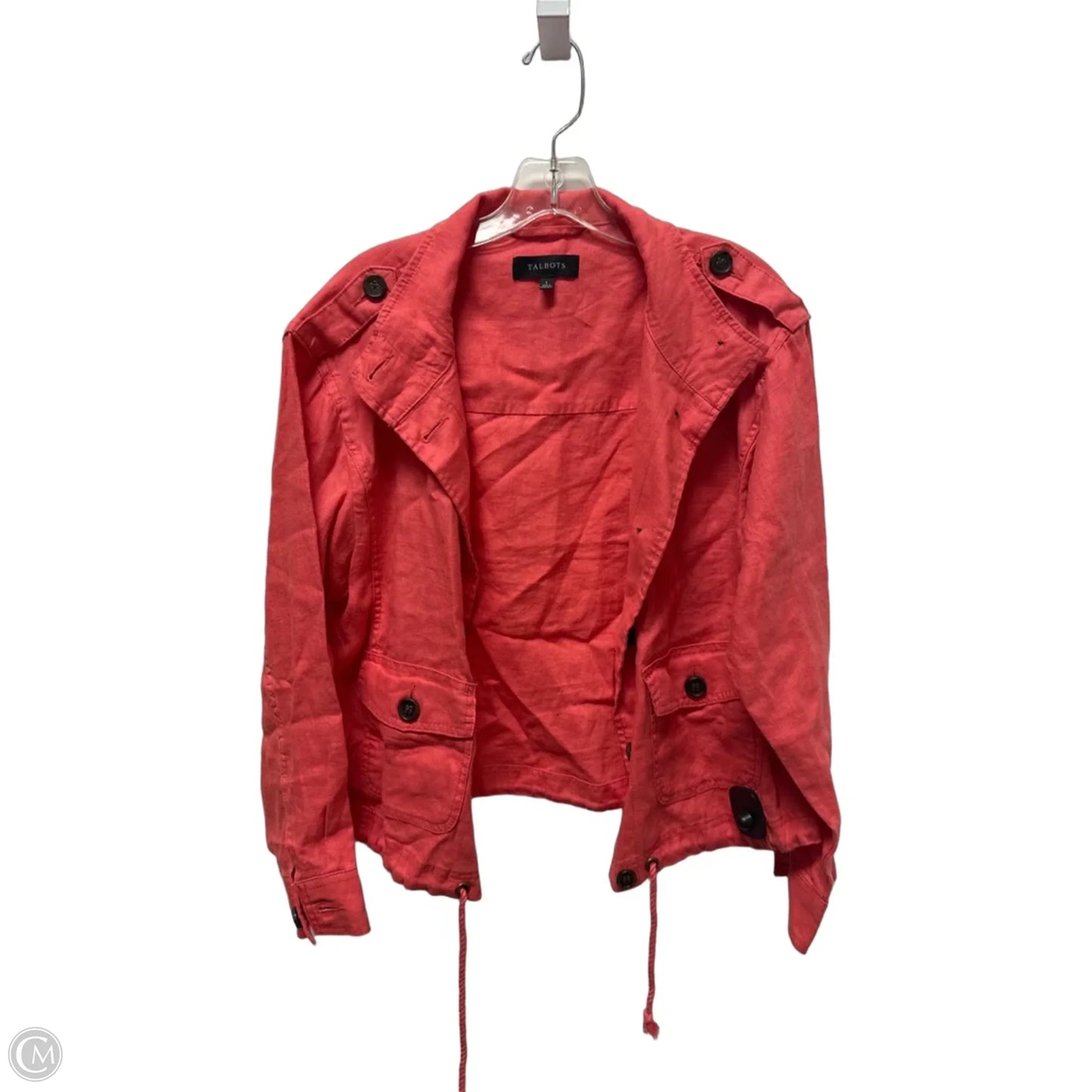 Jacket Other By Talbots In Pink, Size: S