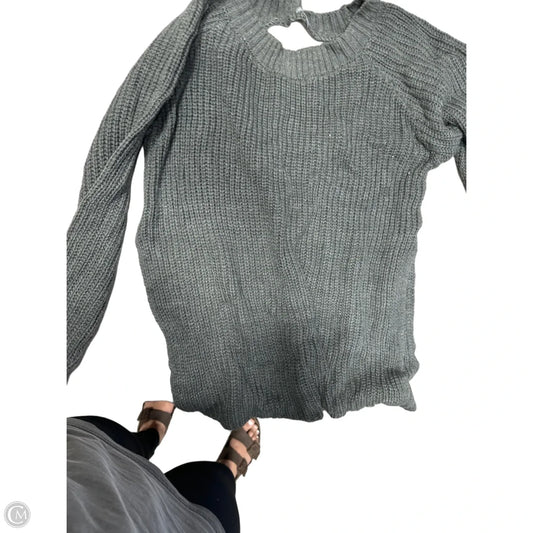 Sweater By Charlotte Russe In Grey, Size: L