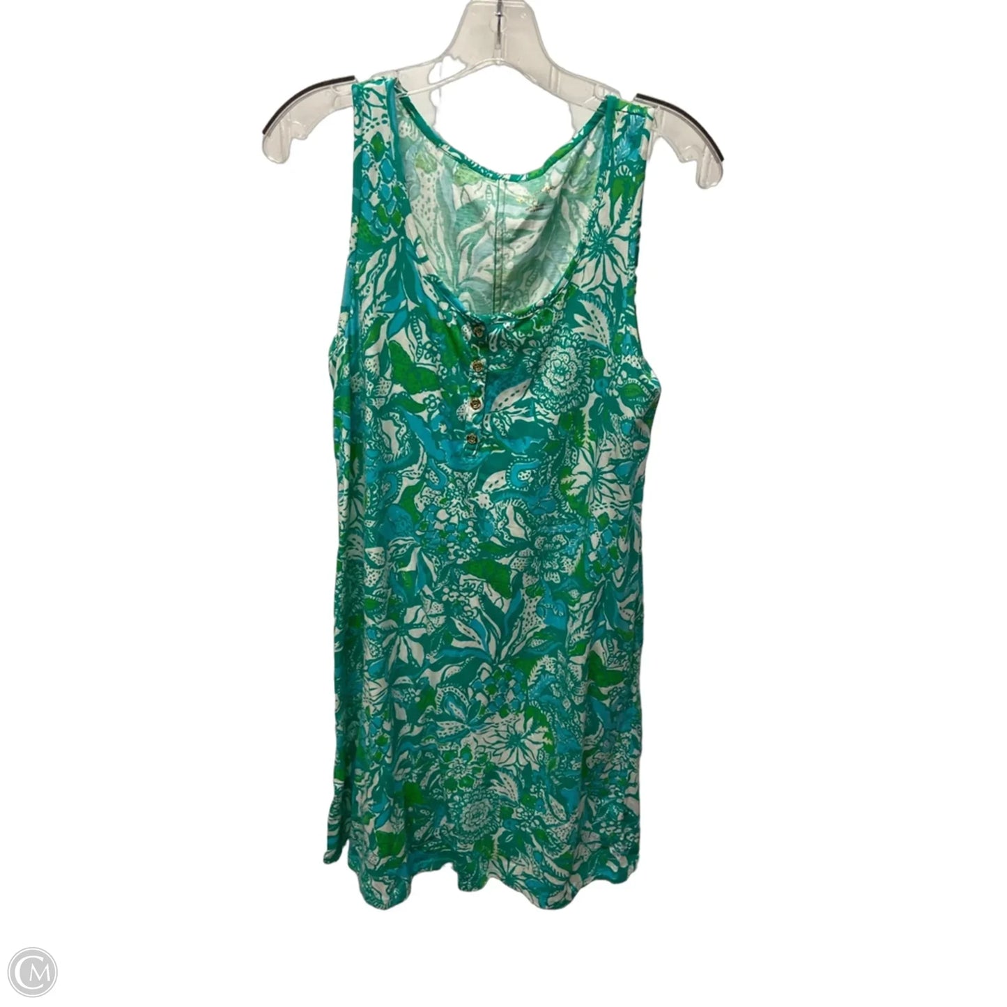 Dress Designer By Lilly Pulitzer In Green, Size: M