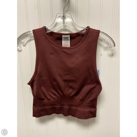 Athletic Bra By Gym Shark In Maroon, Size: M