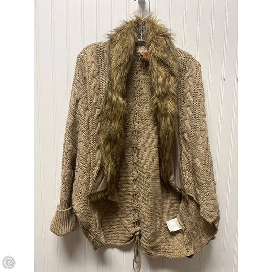 Sweater Cardigan By Altard State In Beige, Size: L