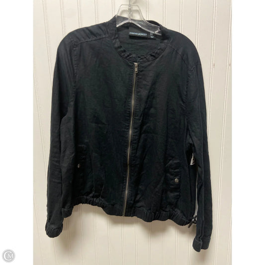 Jacket Shirt By Cynthia Rowley In Black, Size: Xl