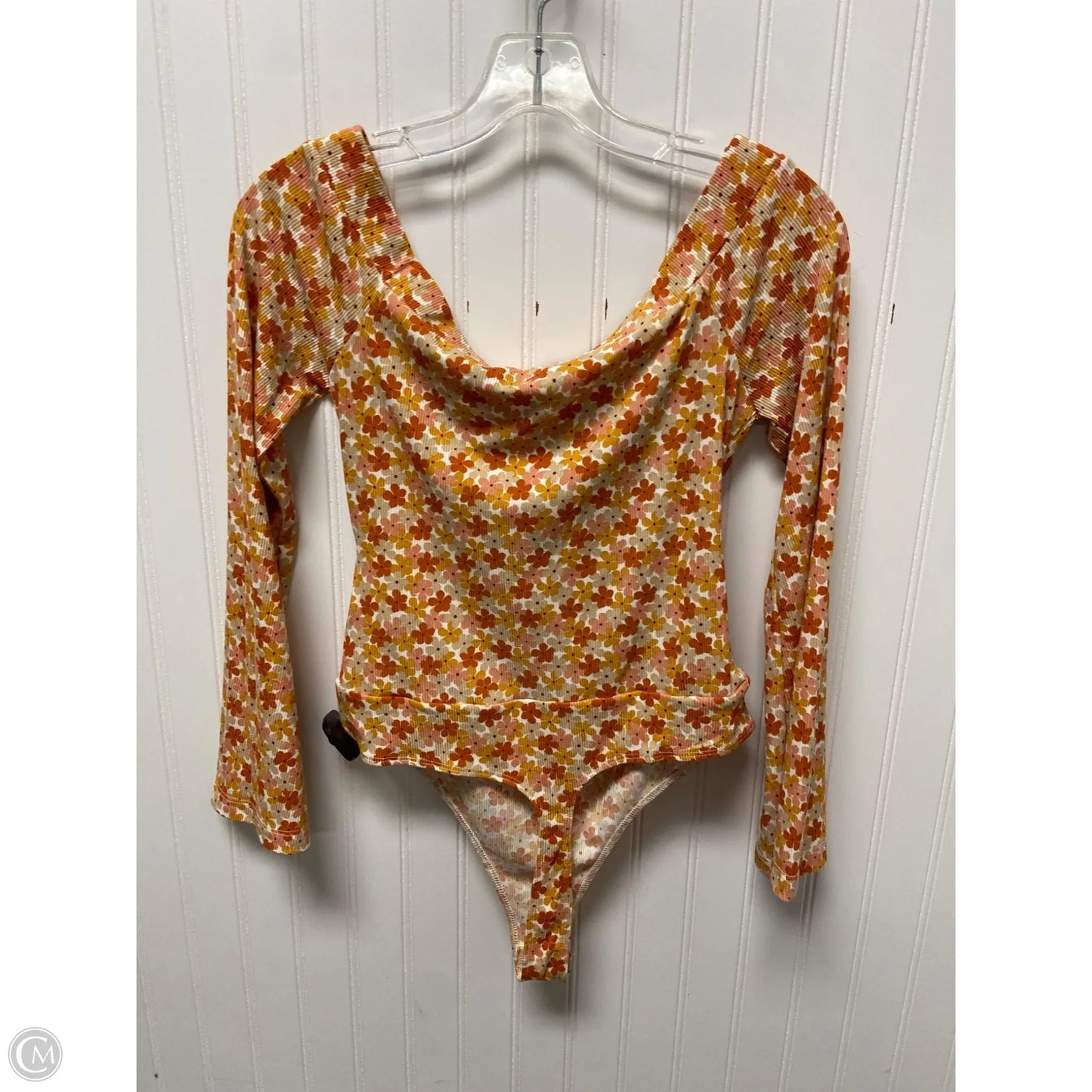 Bodysuit By Promesa In Floral Print, Size: M