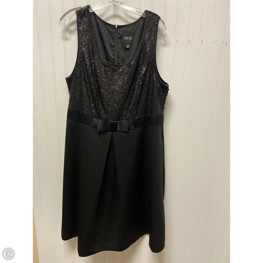 Dress Party Short By Lane Bryant In Black, Size: 1x