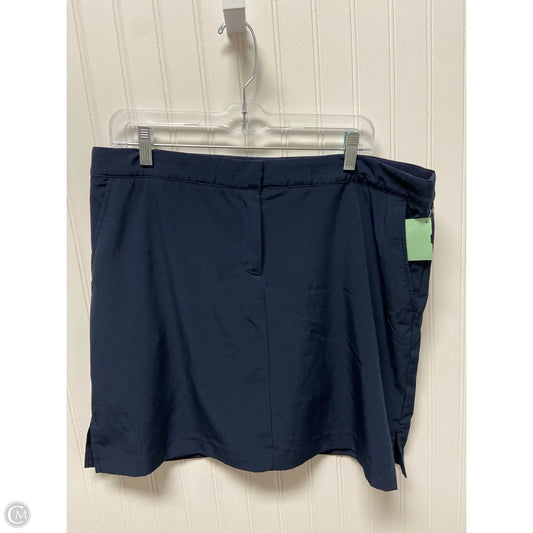 Skort By Izod In Navy, Size: 16