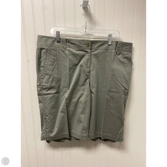 Shorts By Talbots In Grey, Size: 16